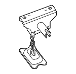 57210ZQ00B - Body: Spare Carrier for Nissan: Armada, Pathfinder Armada, TITAN, TITAN XD Image