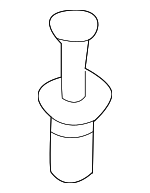 51711916197 - Body: Lower Cover Rivet for BMW: 325i, 325xi, 328i, 328i xDrive, 328xi, 330i, 330xi, 335d, 335i, 335i xDrive, 335is, 335xi, 735i, M3, X5 Image