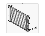 1640024340 - Cooling System: Radiator for Lexus: UX200 Image