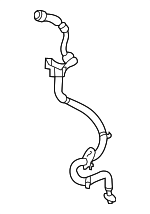 LR058049 - : 2005-2016 Land-Rover Flex Hose for Land Rover: LR3, LR4 Image