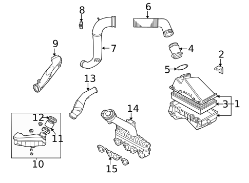 Air Intake for 2006 Volkswagen Beetle #0