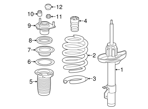 Suspension Strut Bellows K90461 - The Home Depot