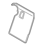 9718857547G0 - Body: Back Panel Cover for Porsche: Panamera Image