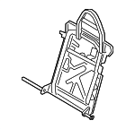 971885045F - Body: Seat Back Frame for Porsche: Panamera Image