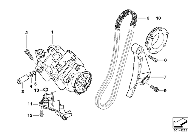 11267675452 - : Oil Pump Sprocket for BMW-Motorrad Image