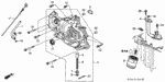 15115PY3000 - Engine: GASKET, MAIN OIL GALLERY for Acura Image