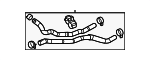 PX28157KZ - Cooling System: Water Inlet Hose for Mazda Image