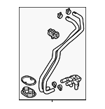 PX29157H0 - : Water Pipe for Mazda: CX-70, CX-90 Image
