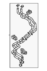 PX29157G0 - Cooling System: Hose Assembly for Mazda Image