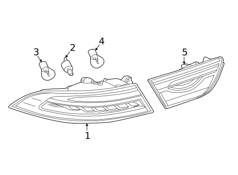 Lighting - Exterior for 2017 Jaguar XE #0
