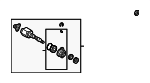 4303032060 - Front Drive Axle: Inner Joint Assembly for Toyota Image