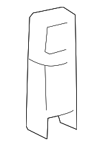 14076003418F20 - Body: Lock Knob for Mercedes-Benz Image