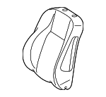 20591011479D88 - Body: Seat Back Cover for Mercedes-Benz Image