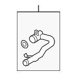 59121071CR - Cooling System: Tube Assembly for Audi Image image