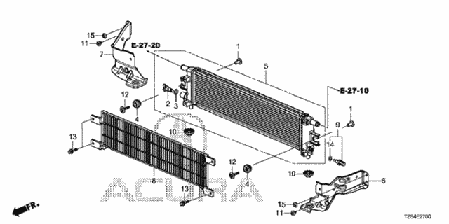 PCU Radiator (Toyo) for 2020 Acura MDX #0