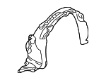 ZZCA56115 - Body: Fender Liner for Mazda: Tribute Image
