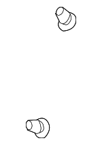 9XG06713X0 - Body: Fender Liner Fastener for Mazda: Tribute Image