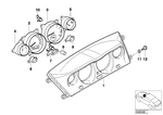 62148383650 - Instruments, Measuring Systems: Temperature Indicator for BMW Image