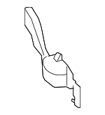 68029730AA - HVAC: Cover for Chrysler: Town &amp; Country | Dodge: Grand Caravan | Ram: C/V Image