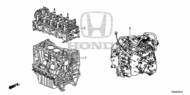 Engine Assy. - Transmission Assy. (-'14) for 2013 Honda CR-V #0
