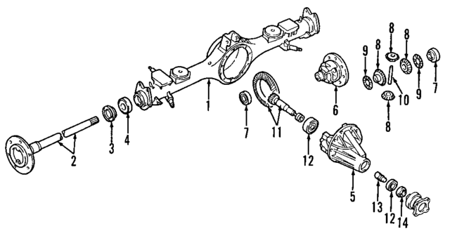 8971655690 - : Axle Shaft for Acura Image