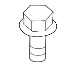 MF911333 - Suspension: Damper Bolt for Mitsubishi: Eclipse Cross, Lancer, Mirage, Mirage G4, Outlander, Outlander PHEV, Outlander Sport Image