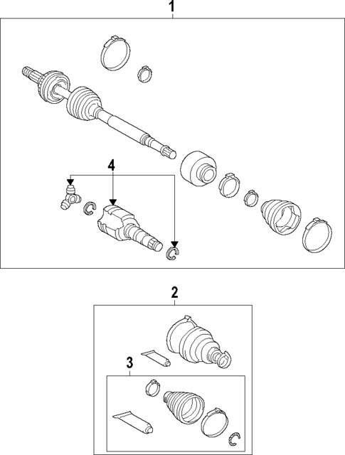 Axle Shafts & Joints for 2023 Toyota Corolla Cross #0