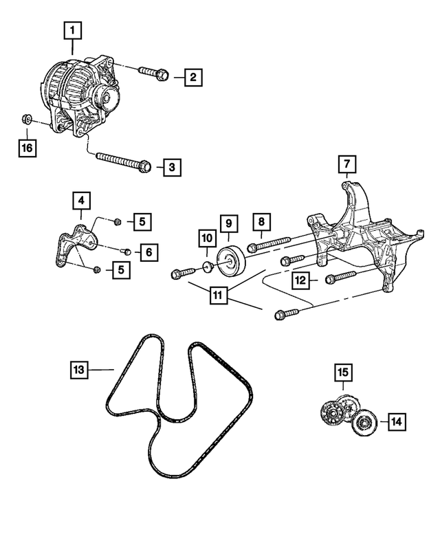 « RX029914AD – Electrical : Moteur Generateur, Refabriqué, Export pour Mopar Image »