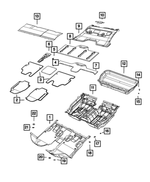 5RH48PL5AH - : Floor Carpet for Mopar Image