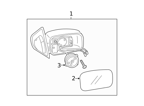 Outside Mirrors for 2009 Kia Sorento #0