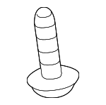 1229406203 - Body: Sun-visor Screw for Hyundai Image