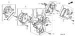 90007679000 - Engine: BOLT A, TIMING BELT COVER for Honda Image