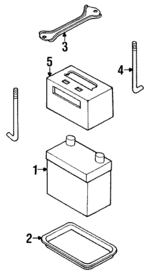 999M1AA27C - : Battery for Infiniti Image