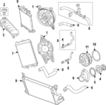 12724330 - : Water Pump for Chevrolet: Corvette Image