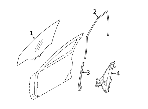 Rear Door for 2008 Subaru Impreza #0