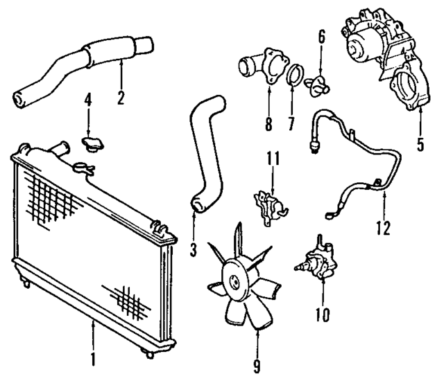 161006945583 - : Water Pump for Toyota Image