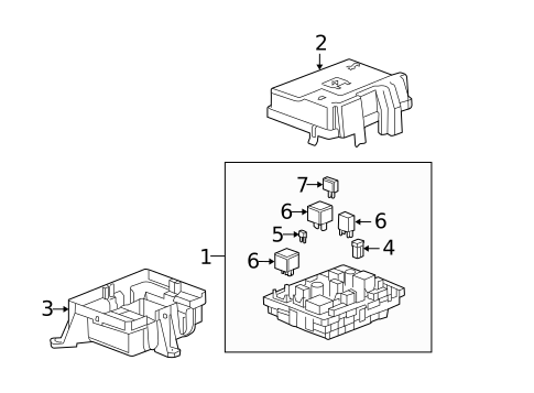 Electrical Components for 2017 GMC Savana 2500 #1