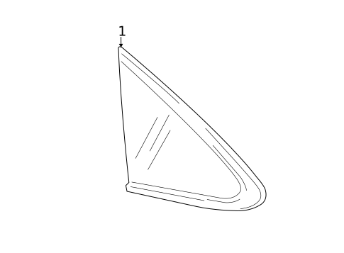 Glass & Hardware for 2017 Buick LaCrosse #0