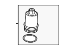 LR133514 - Engine: Filter Cover for Land-Rover Image