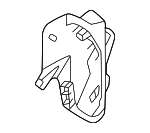 LR153792 - Body: Latch Cover for Land-Rover Image