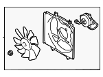 73310SJ020 - Cooling System: Fan Assembly for Subaru: Forester Image