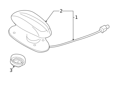 Antenna & Radio for 2011 Mazda RX-8 #0