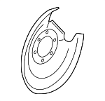 4605A921 - : Backing Plate for Mitsubishi: Eclipse Cross, Outlander, Outlander PHEV, Outlander Sport Image