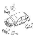 4714684AF - Restraints: Occupant Restraint Module for Mopar Image image