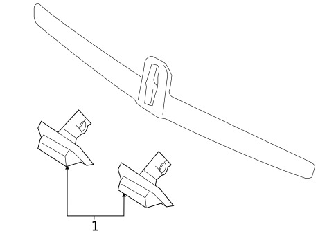 License Lamps for 2010 Lincoln MKS #0