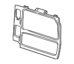 F2UZ1527411AAK - Body: Door Trim Panel for Ford: E-150 Econoline, E-150 Econoline Club Wagon, E-250 Econoline, E-350 Econoline, E-350 Econoline Club Wagon, Econoline Super Duty Image