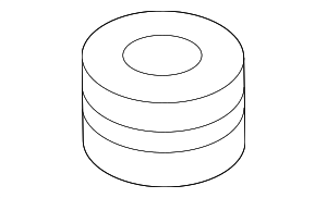 281603R030 - Engine: Air Cleaner Assembly Insulator for Hyundai Image