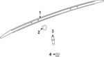 26359845 - : Roof Rail for GM Image