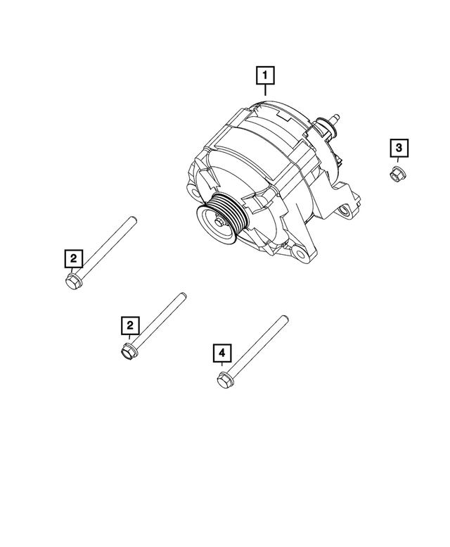 R6029764AA - Electrical: Engine Generator for Mopar Image