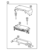 4672644AJ - Electrical: Video Processor Module for Mopar Image